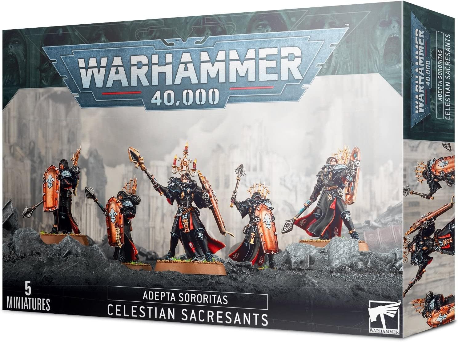 Warhammer 40,000: Adepta Sororitas - Celestian Sacresants - WiredVillage Games - Wiredvillage Games
